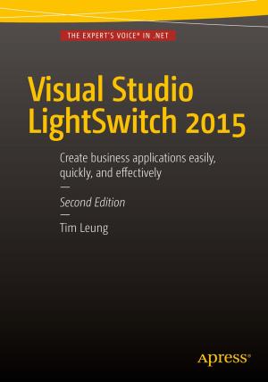 Cover of the book Visual Studio Lightswitch 2015 by Gary Bennett, Brad Lees, Stefan Kaczmarek