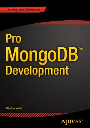 Cover of the book Pro MongoDB Development by Liran Tal