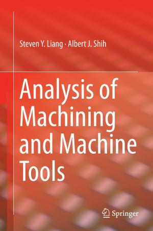 Cover of Analysis of Machining and Machine Tools
