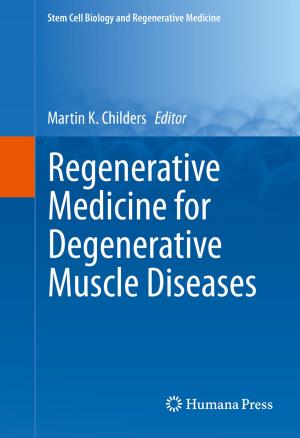 Cover of the book Regenerative Medicine for Degenerative Muscle Diseases by Eli Ruckenstein, Ivan L. Shulgin