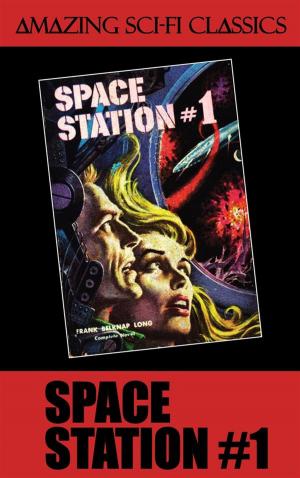 Cover of the book Space Station #1 by Philip K. Dick, Murray Leinster, Harry Harrison, H. Beam Piper, Christopher Grimm, Gerald Vance, Robert Silverberg