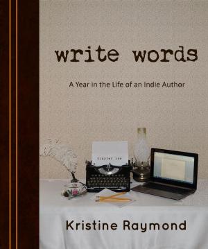 Book cover of 'write words' A Year in the Life of an Indie Author