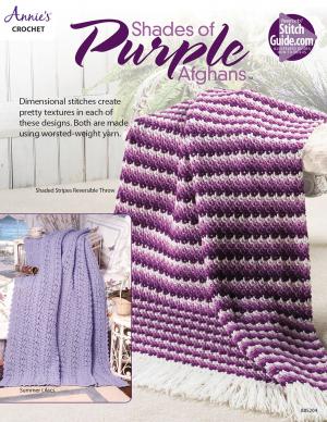 Cover of the book Shades of Purple Afghans by Annie's