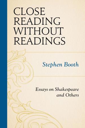 Cover of the book Close Reading without Readings by Michael R. Lemov