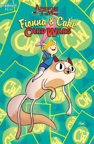 Book cover of Adventure Time: Fionna & Cake Card Wars #6
