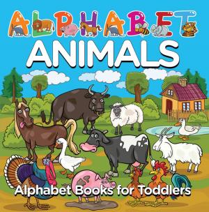 Cover of Alphabet Animals: Alphabet Books for Toddlers