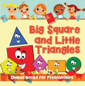 Book cover of Big Squares and Little Triangles!: Shapes Books for Preschoolers