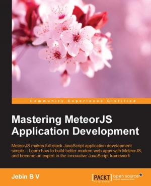 Cover of the book Mastering MeteorJS Application Development by Daniel Williams