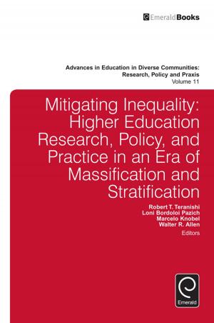 Cover of the book Mitigating Inequality by Richard W. Woodman, Abraham B. Rami Shani