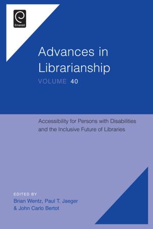 Cover of the book Accessibility for Persons with Disabilities and the Inclusive Future of Libraries by Paula Kenny, Liam Leonard
