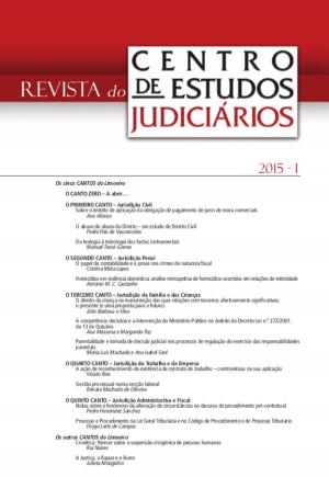 Cover of the book Revista do CEJ n.º 1 de 2015 by António Brito Neves