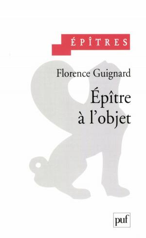 Book cover of Épître à l'objet