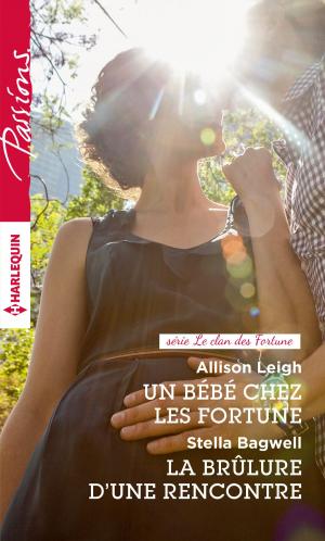 Book cover of Un bébé chez les Fortune - La brûlure d'une rencontre