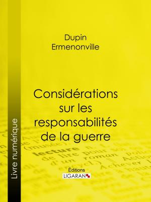 Cover of the book Considérations sur les responsabilités de la guerre by Noël Amaudru, Ligaran