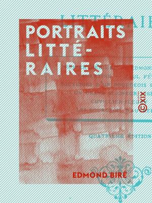 Cover of the book Portraits littéraires by Henri Delaage, le Somnambule Alexis