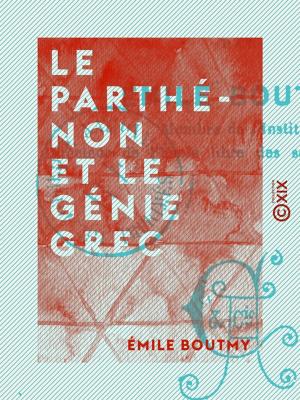 Cover of Le Parthénon et le génie grec