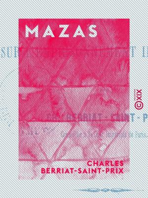 Cover of the book Mazas by Auguste Brizeux
