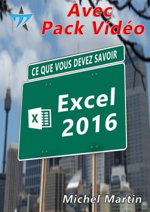 Cover of the book Excel 2016 avec pack vidéo by Laurent Gébeau