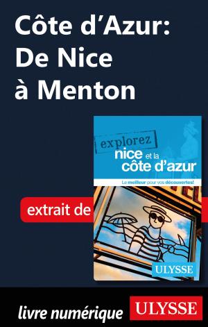 Cover of the book Côte d'Azur: De Nice à Menton by Benoit Prieur, Frédérique Sauvée