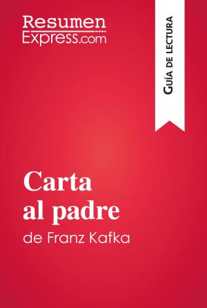 Book cover of Carta al padre de Franz Kafka (Guía de lectura)
