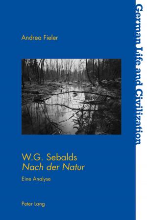 Cover of the book W.G. Sebalds «Nach der Natur» by Stefanie Judex