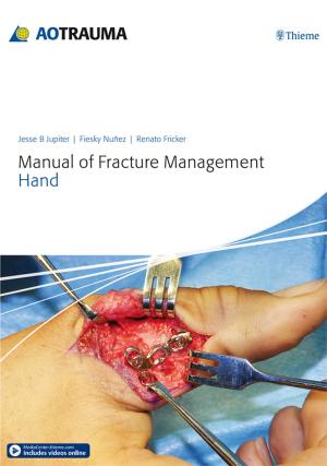Cover of the book Manual of Fracture Management - Hand by Michael Schuenke, Erik Schulte, Udo Schumacher