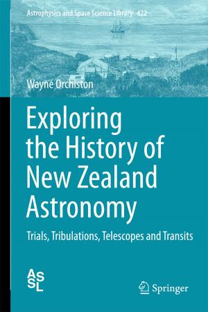 Book cover of Exploring the History of New Zealand Astronomy