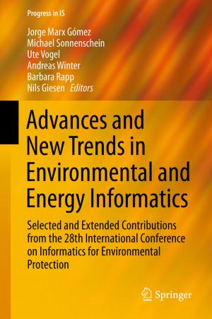 Cover of the book Advances and New Trends in Environmental and Energy Informatics by Jacqueline H. Fewkes