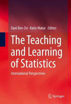 bigCover of the book The Teaching and Learning of Statistics by 