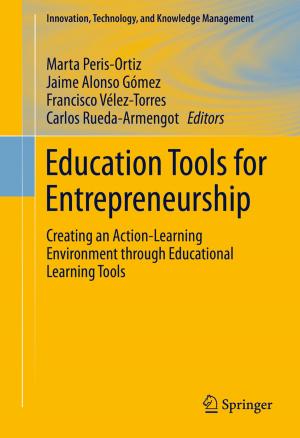Cover of the book Education Tools for Entrepreneurship by Richard Bogdanowicz