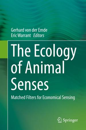 Cover of the book The Ecology of Animal Senses by Richard Brito, Vitor Cardoso, Paolo Pani