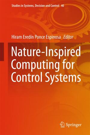 Cover of the book Nature-Inspired Computing for Control Systems by Armand Fopah Lele