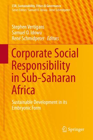 Cover of the book Corporate Social Responsibility in Sub-Saharan Africa by Meghan C. Stiffler, Bridget V. Dever