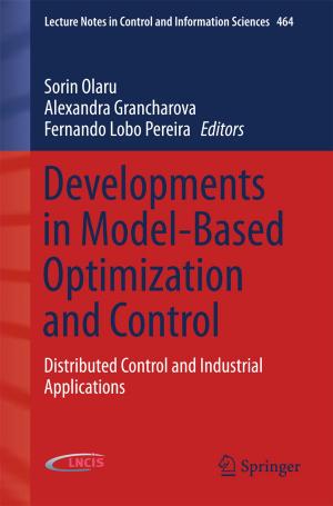 Cover of the book Developments in Model-Based Optimization and Control by Suvania Naidoo