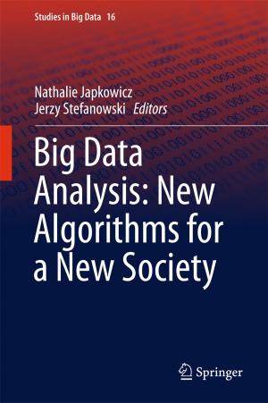 Cover of the book Big Data Analysis: New Algorithms for a New Society by Albert Gollhofer, Dietrich Manzey, Otmar Bock, Reinhard Hilbig