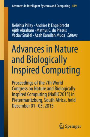 Cover of the book Advances in Nature and Biologically Inspired Computing by John C. Moore