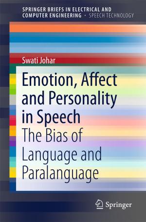 Cover of the book Emotion, Affect and Personality in Speech by Crina Anastasescu, Susana Mihaiu, Silviu Preda, Maria Zaharescu