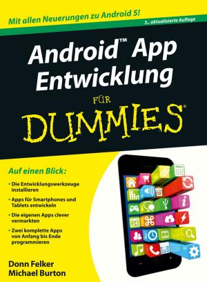 Cover of the book Android App Entwicklung für Dummies by Hunter Muller