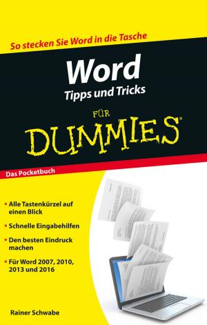 Cover of the book Word Tipps und Tricks für Dummies by Olga Boric-Lubecke, Victor M. Lubecke, Amy D. Droitcour, Byung-Kwon Park, Aditya Singh