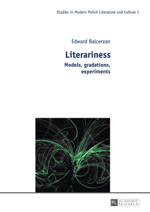 Cover of the book Literariness by 