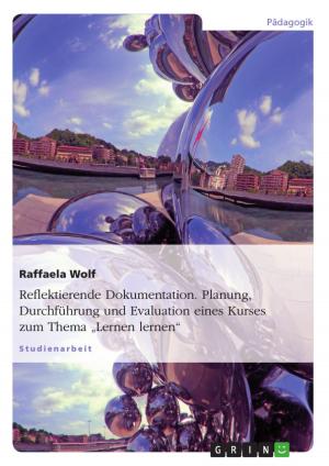 Cover of the book Reflektierende Dokumentation. Planung, Durchführung und Evaluation eines Kurses zum Thema 'Lernen lernen' by Daniel Jacobi
