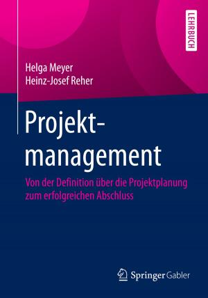 Cover of the book Projektmanagement by Ulrike Weber, Sophia Gesing