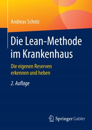 Cover of the book Die Lean-Methode im Krankenhaus by Sven Henkel, Torsten Tomczak, Stefanie Henkel, Christian Hauner
