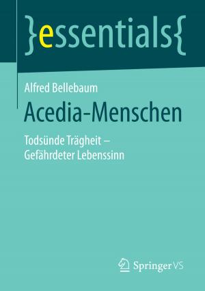 Cover of the book Acedia-Menschen by 