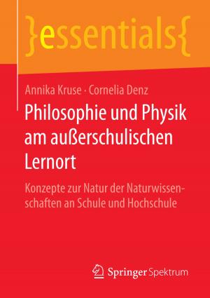 Cover of the book Philosophie und Physik am außerschulischen Lernort by 