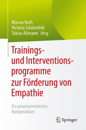 Cover of the book Trainings- und Interventionsprogramme zur Förderung von Empathie by Beth Shaw