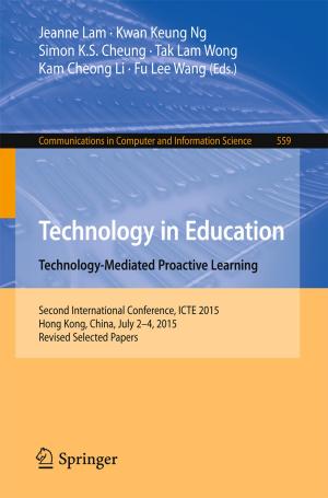 Cover of the book Technology in Education. Technology-Mediated Proactive Learning by Ian Cram