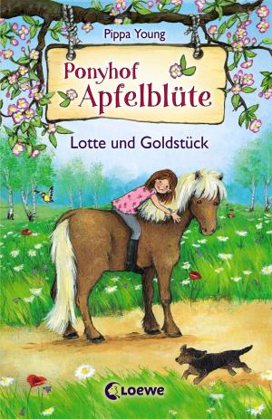 Book cover of Ponyhof Apfelblüte 3 - Lotte und Goldstück