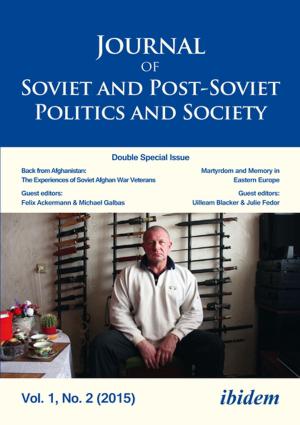 Cover of Journal of Soviet and Post-Soviet Politics and Society