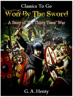 Book cover of Won By the Sword - a tale of the Thirty Years' War